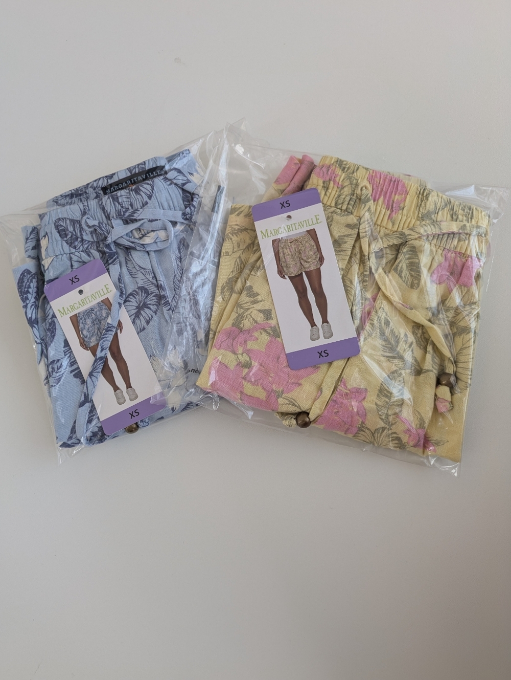 Margaritaville Women's Beach Linen Shorts Set Of 2